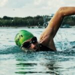 Championnats d'Europe de natation : nageur en eau libre dans la Seine, photo d'illustration