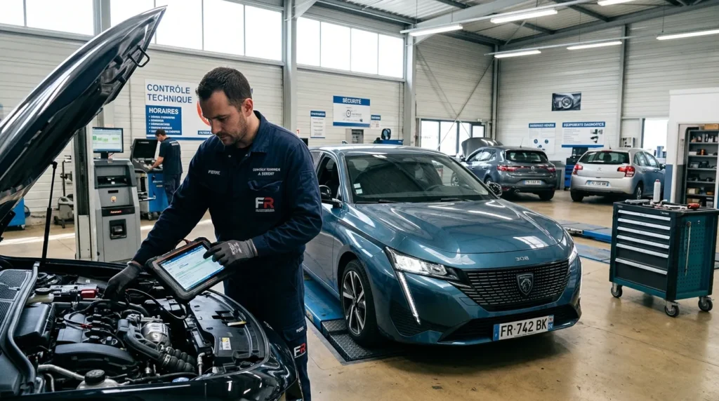 Contrôle technique automobile 2026 en France