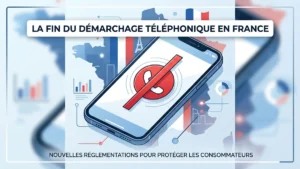 Smartphone sonnant avec indication d'appel commercial bloqué sur écran tactile