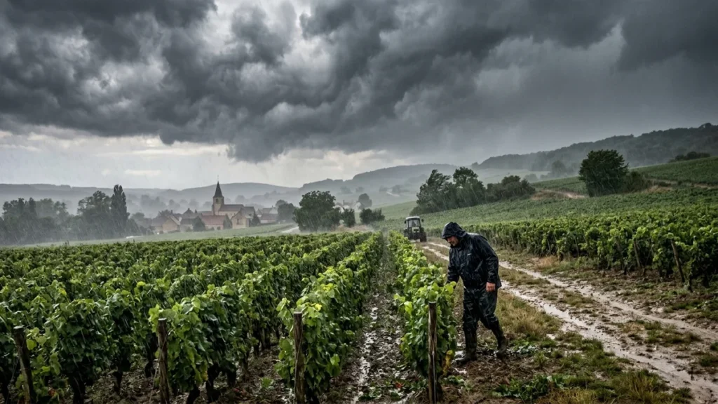 Episode d orages violents apres la canicule record du 20 aout 2026 en France