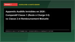 Appareils Auditifs Invisibles en 2026 : Comparatif Classe 1 (Reste à Charge 0 €) vs Classe 2 et Remboursement Mutuelle