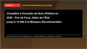 Chaudière à Granulés de Bois (Pellets) en 2026 : Prix de Pose, Aides de l'État jusqu'à 10 000 € et Marques Recommandées